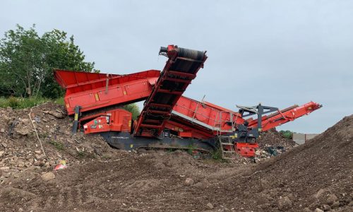 Crusher and screen hire
